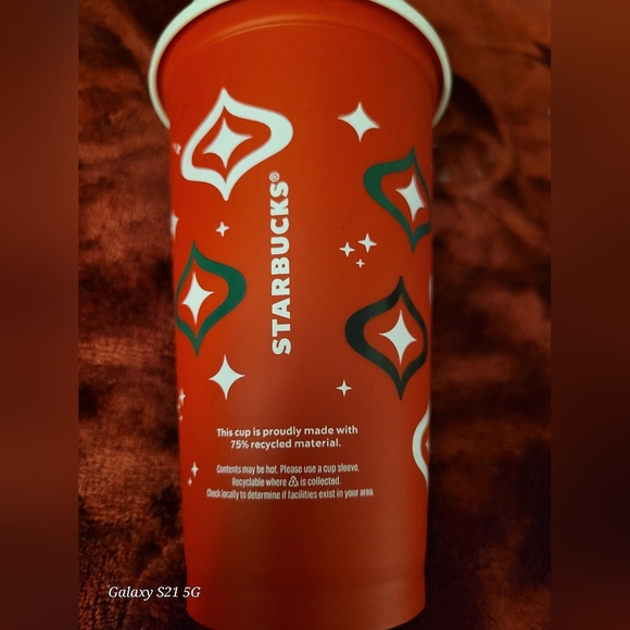 Starbucks plastic recyclables Cup w top - Picture 5 of 7